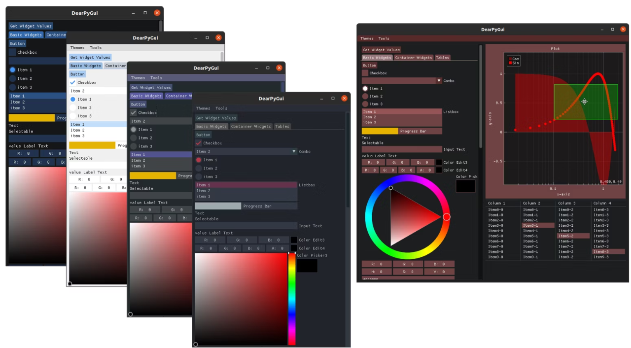 Dear PyGui